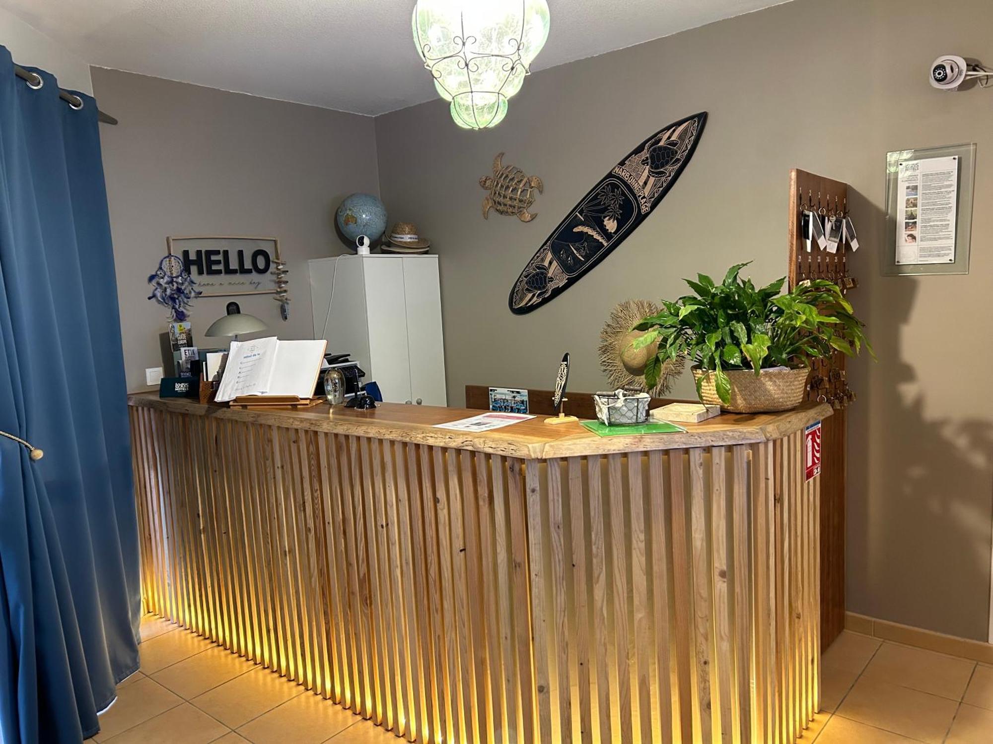 Logis Hotel De La Clape Narbonne-Plage Zewnętrze zdjęcie