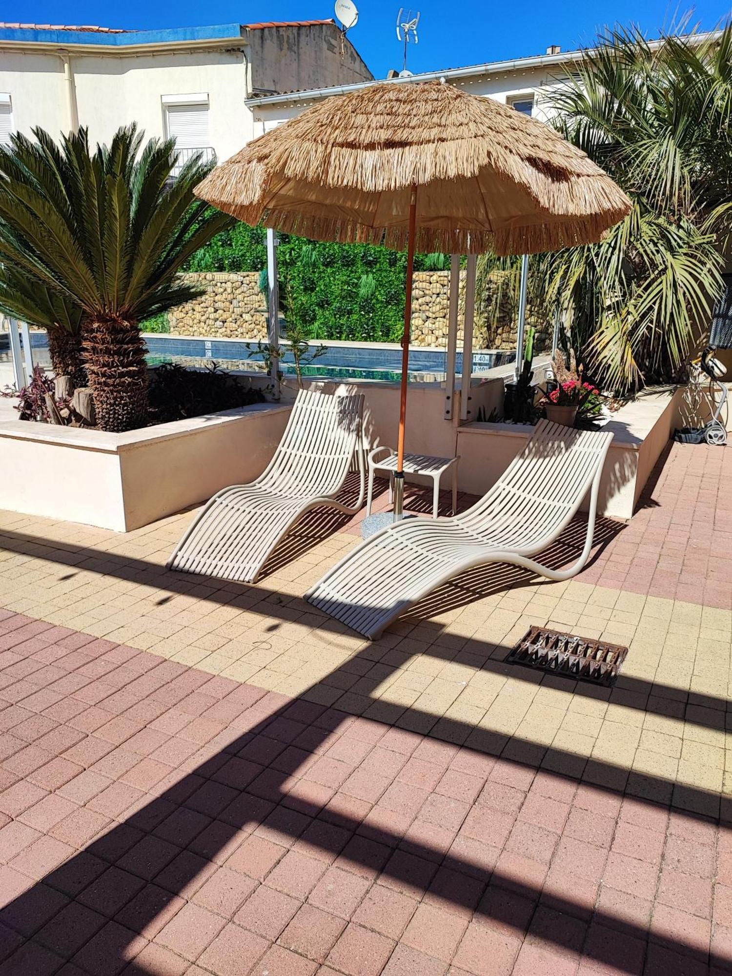 Logis Hotel De La Clape Narbonne-Plage Zewnętrze zdjęcie